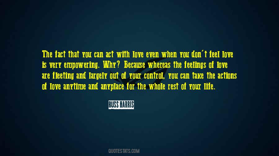 Quotes About Out Of Your Control #285014