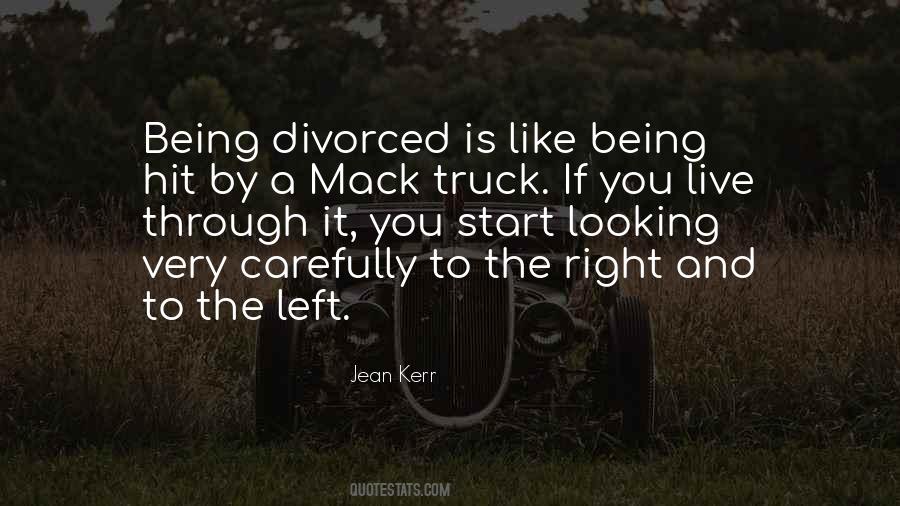 Being Divorced Quotes #1211105