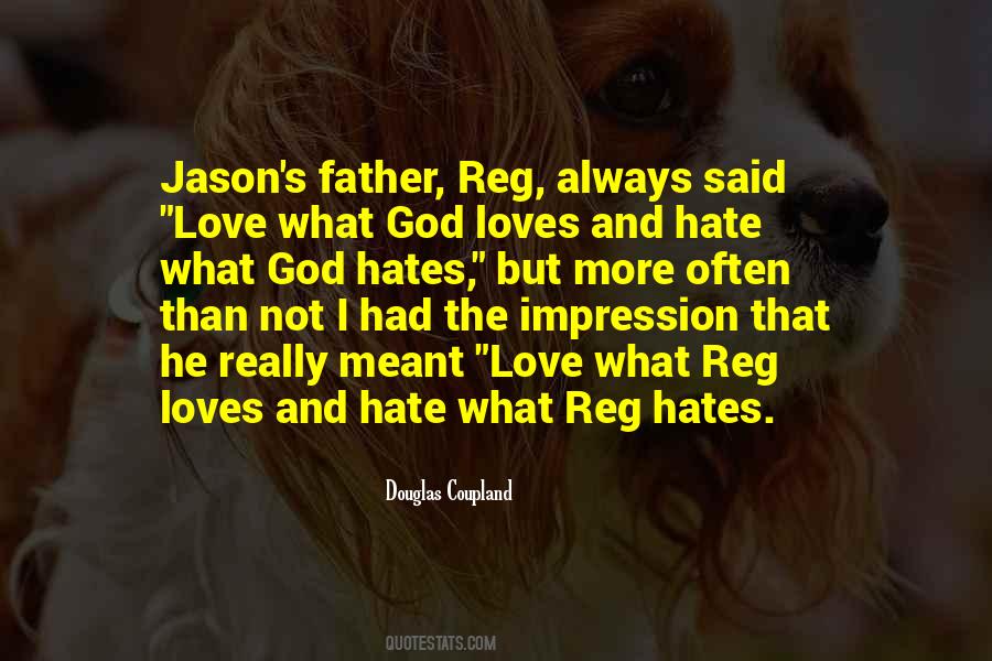 The Father S Love Quotes #340652