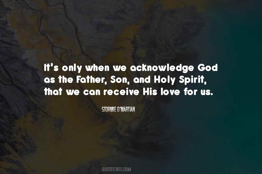 The Father S Love Quotes #747123