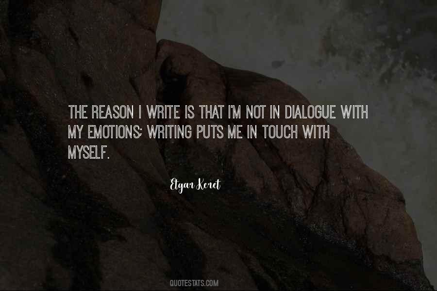 Quotes About Dialogue #1802981