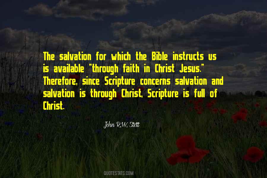 Quotes About Salvation Through Jesus Christ #787158