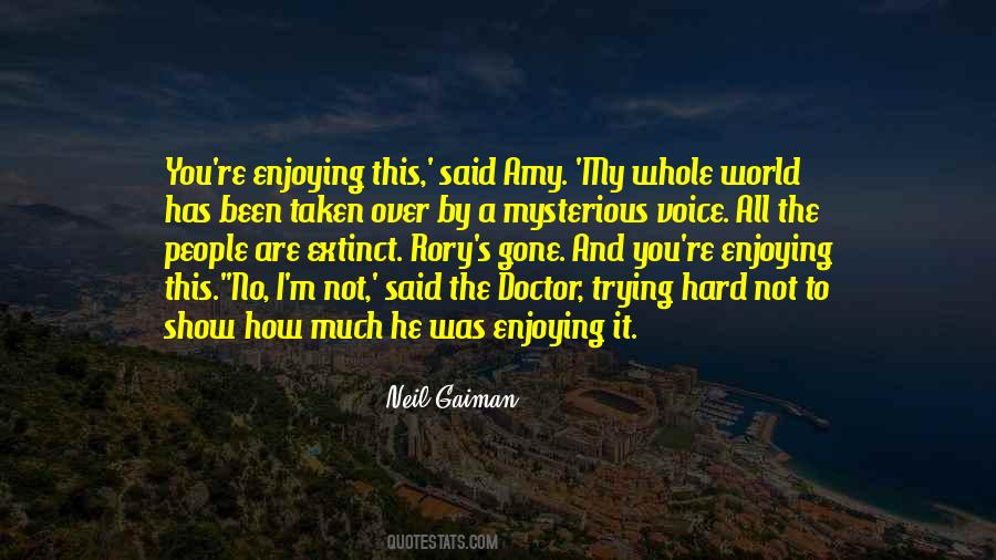 The Doctor And Amy Quotes #1063338