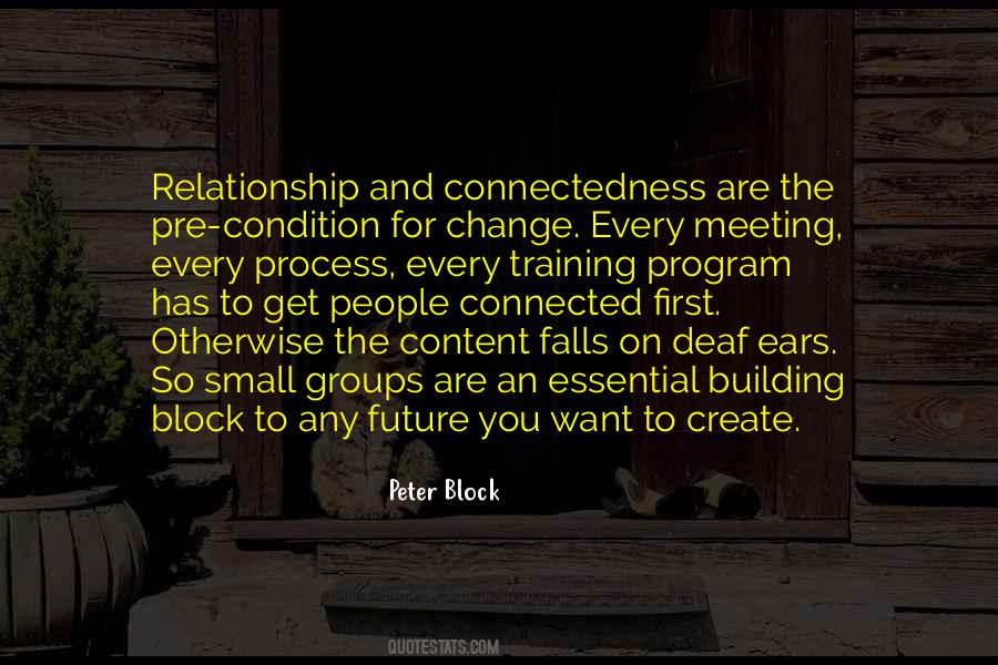 Quotes About Connectedness #1171470