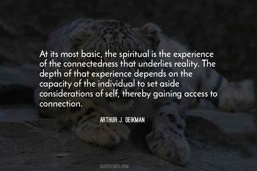 Quotes About Connectedness #1401153