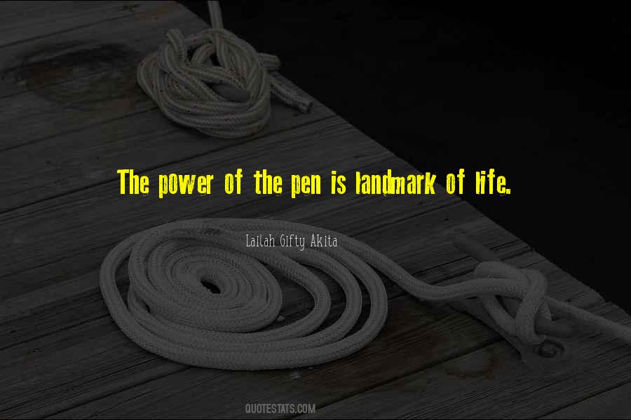 The Pen Quotes #1334904