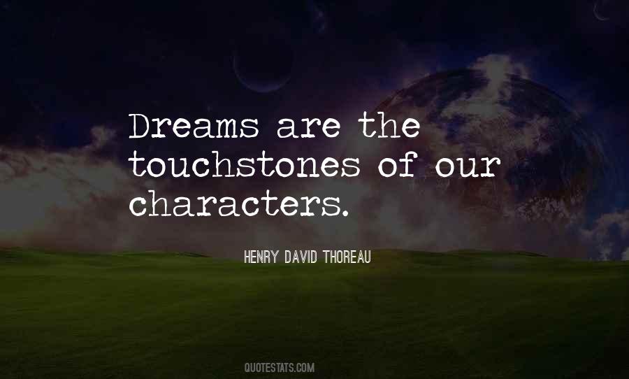 Quotes About Touchstones #893883