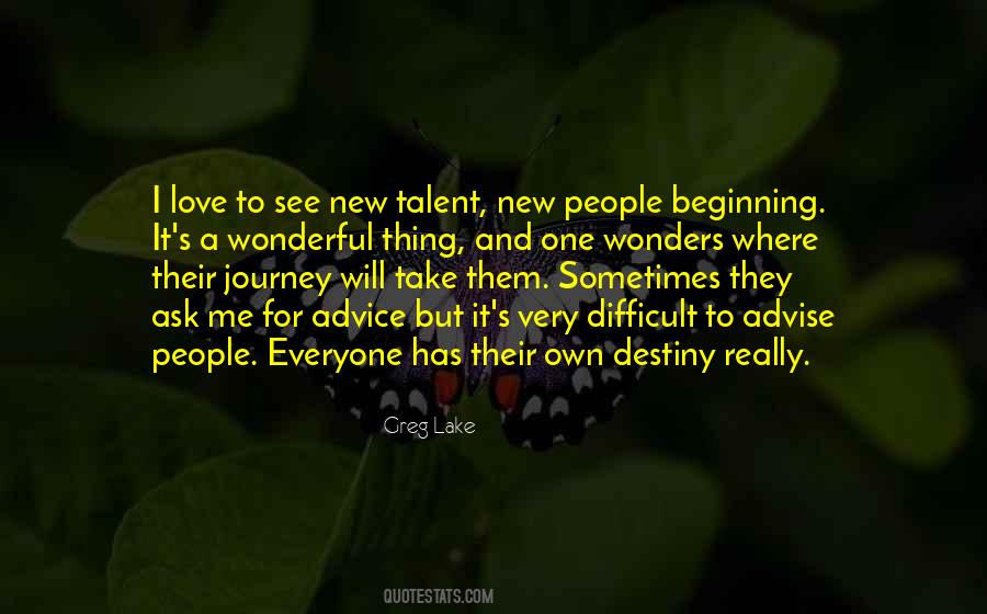New Talent Quotes #1589479
