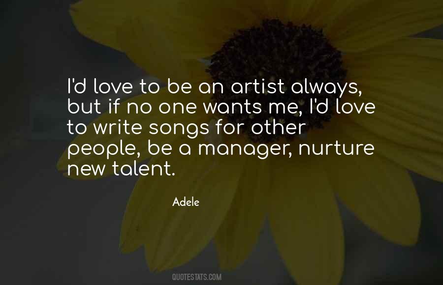 New Talent Quotes #159724