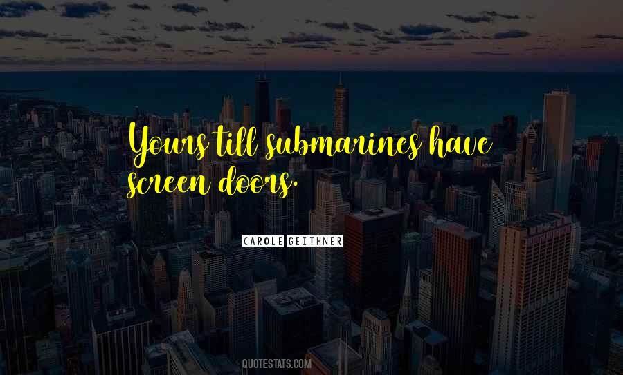 Quotes About Submarines #406615