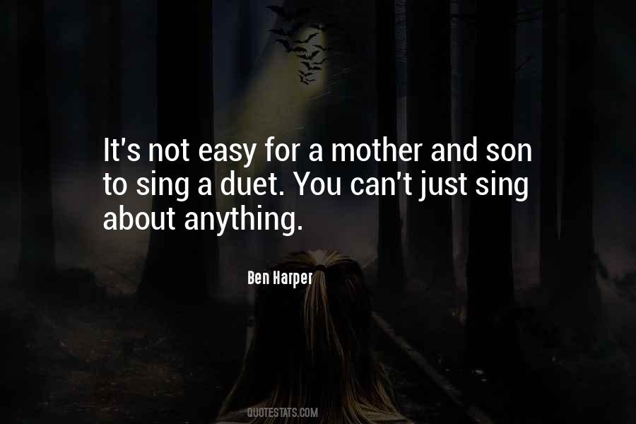 Quotes About A Mother And Son #275739