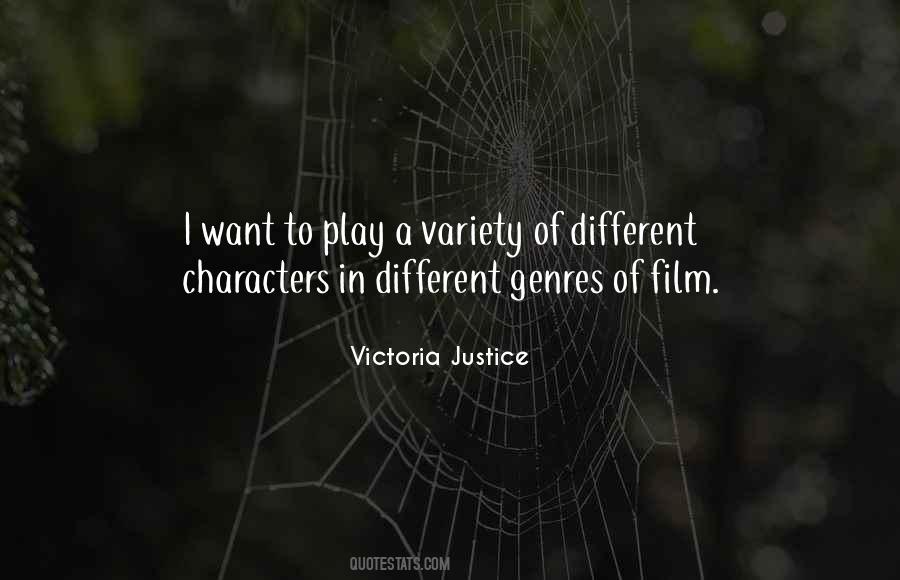 Different Characters Quotes #1069102