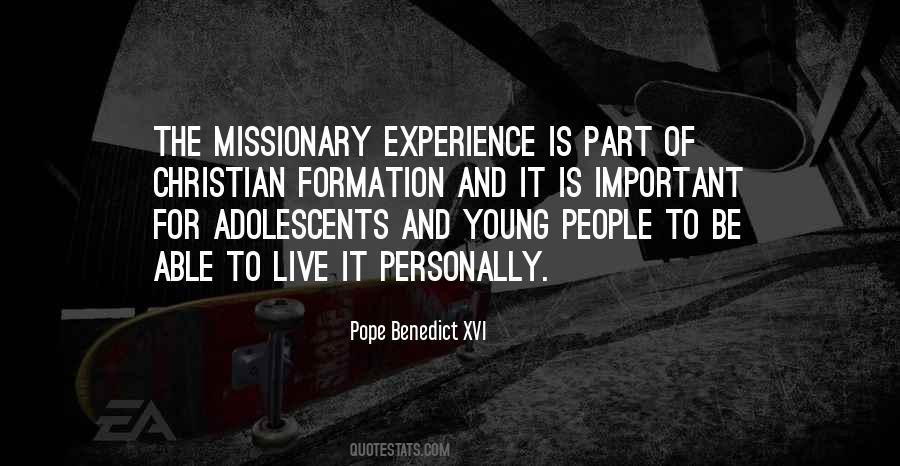 Quotes About Missionary #1036415