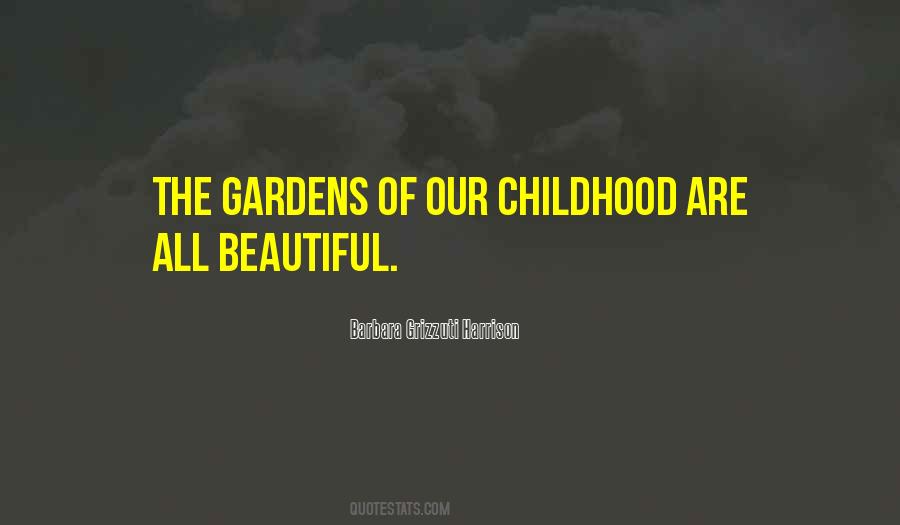 Beautiful Garden Quotes #918093