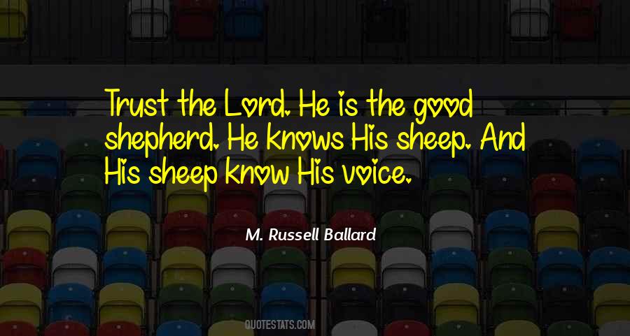 Quotes About The Good Shepherd #1449541