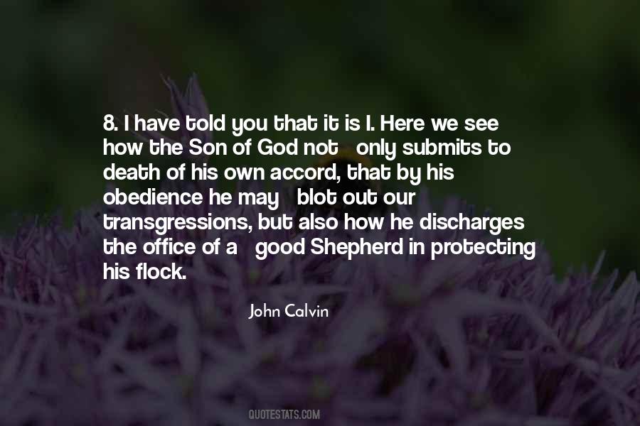 Quotes About The Good Shepherd #1648722