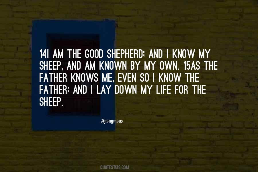 Quotes About The Good Shepherd #405218