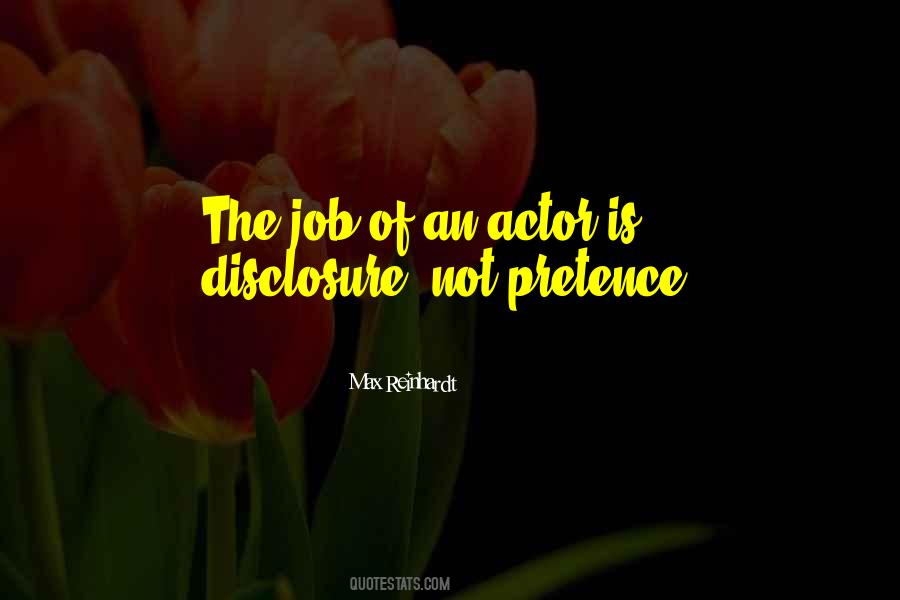 Quotes About Pretence #154635