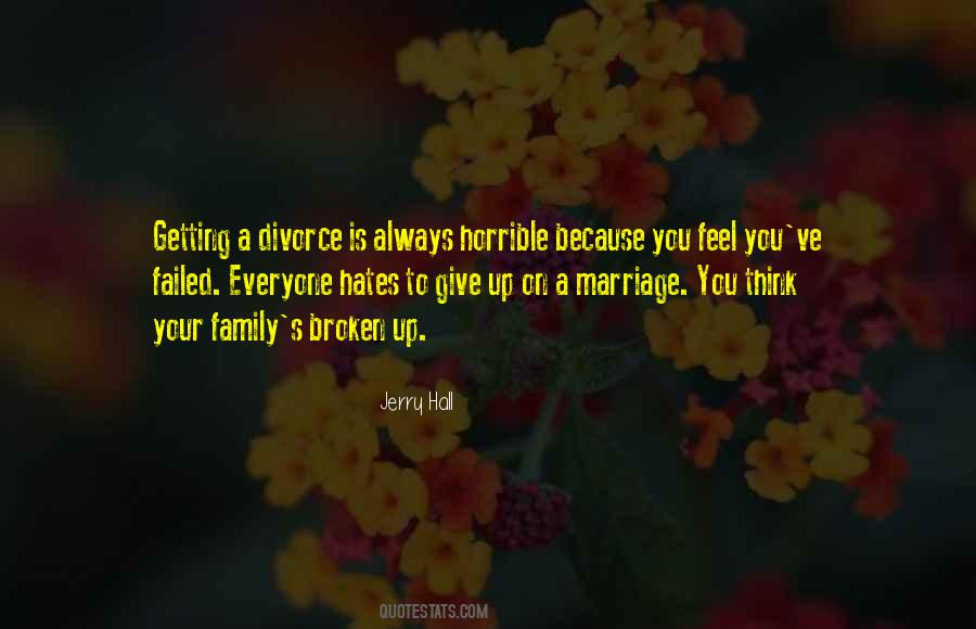 Quotes About Broken Marriage #1561050