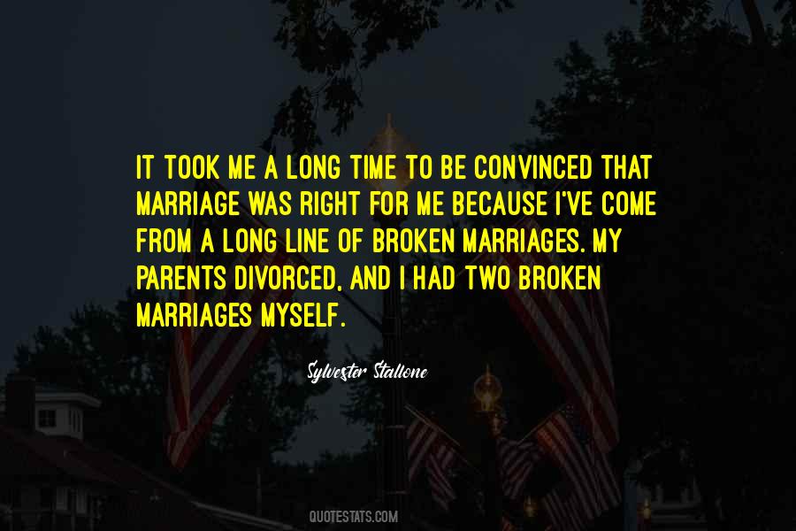 Quotes About Broken Marriage #225578