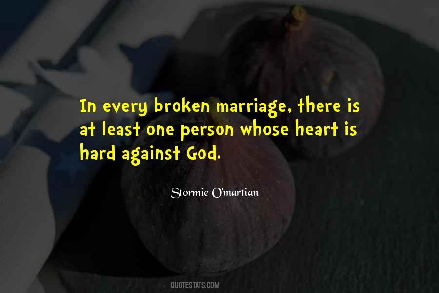 Quotes About Broken Marriage #654820