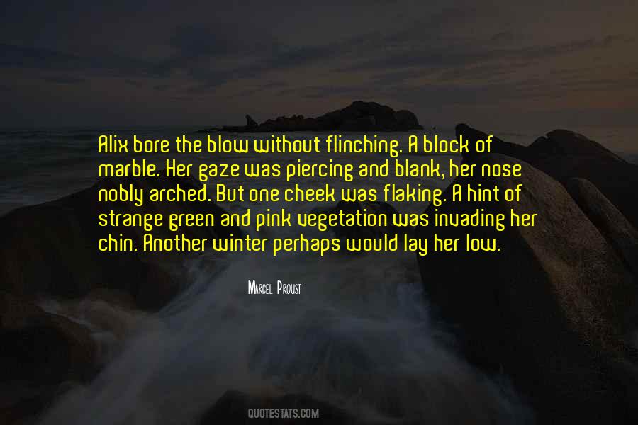 Quotes About Flinching #686527