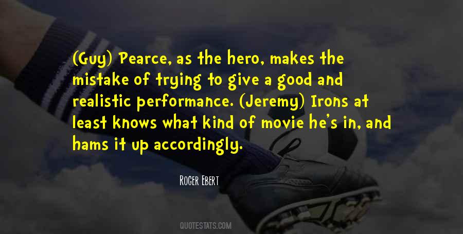 Movie Hero Quotes #956946
