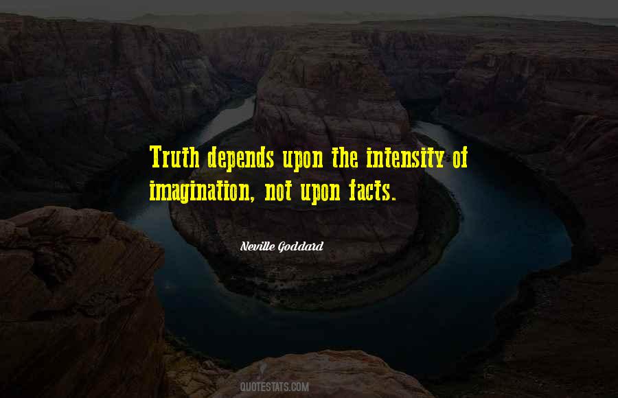 Facts Imagination Quotes #542630