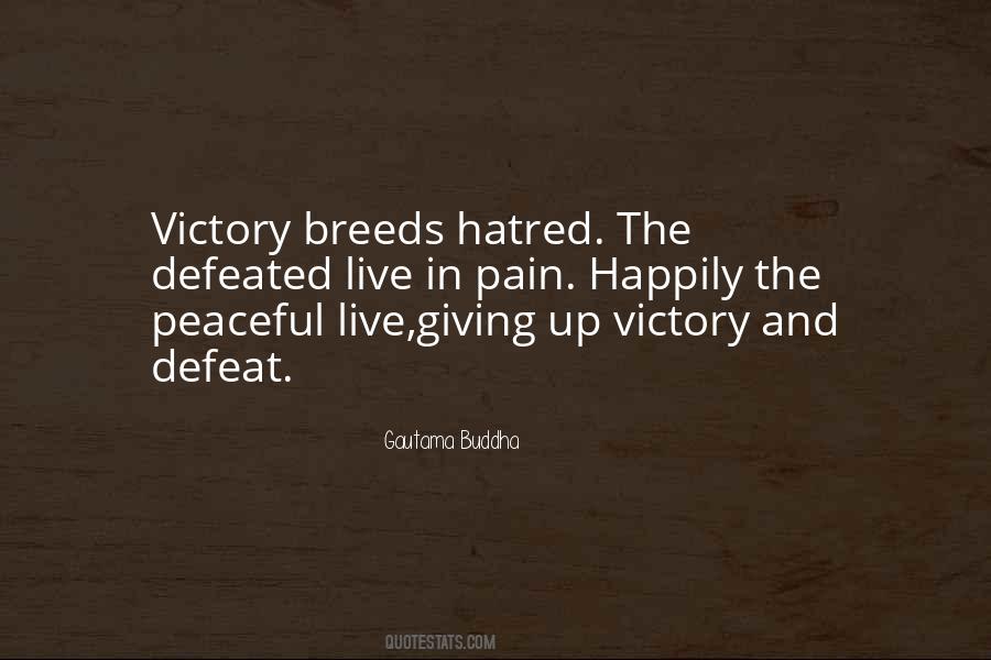 Quotes About Victory And Defeat #1425580