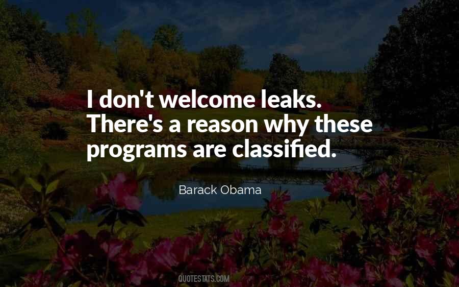 Quotes About Leaks #107712