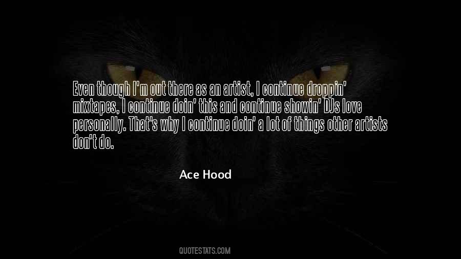 Quotes About Hood Love #638429