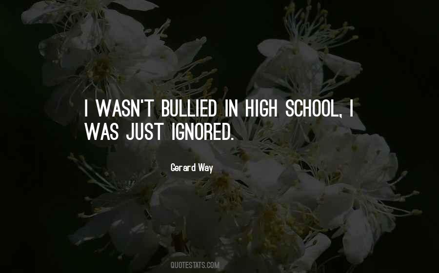 Quotes About Ignored #1166845