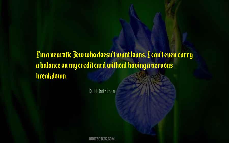 Quotes About Nervous Breakdown #958441