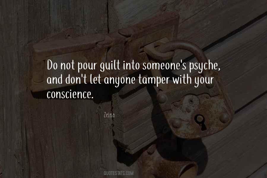 Quotes About Guilt And Conscience #666661