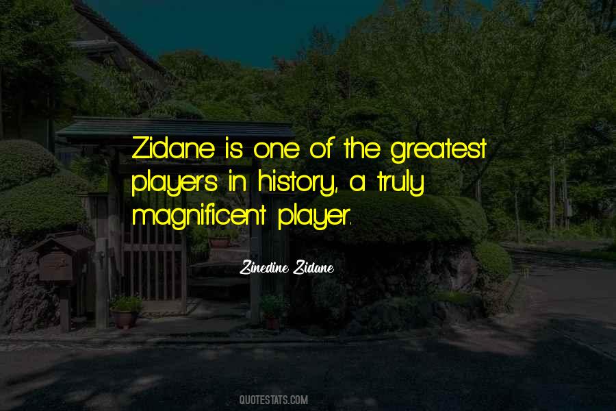 Quotes About Zidane #308533