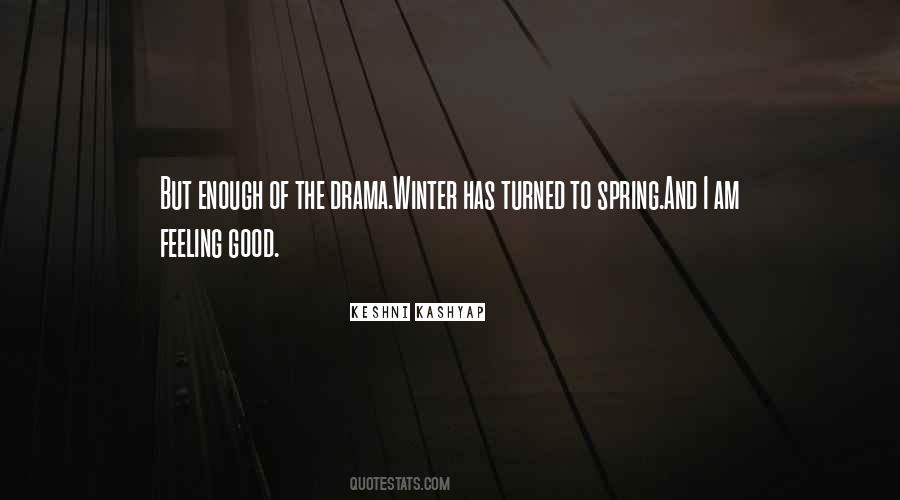 Quotes About Winter And Spring #248065