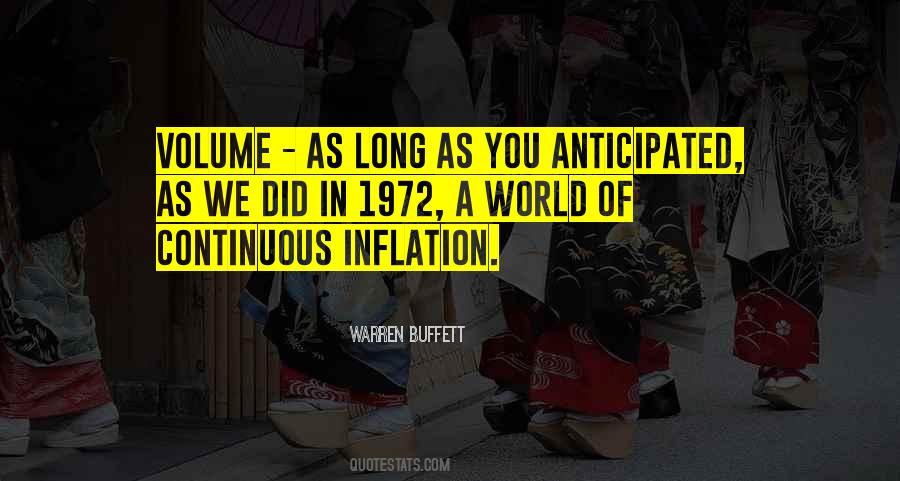 Quotes About Inflation #1190728