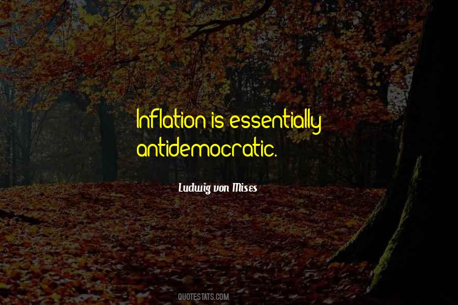 Quotes About Inflation #1367632