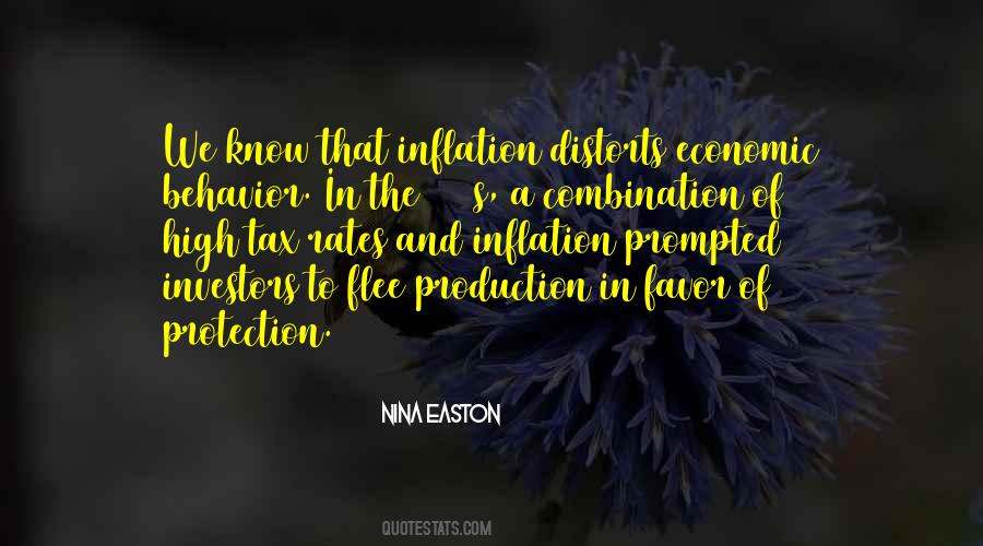 Quotes About Inflation #1726554