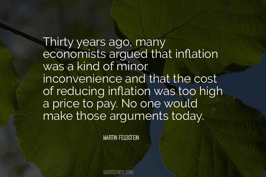 Quotes About Inflation #961509