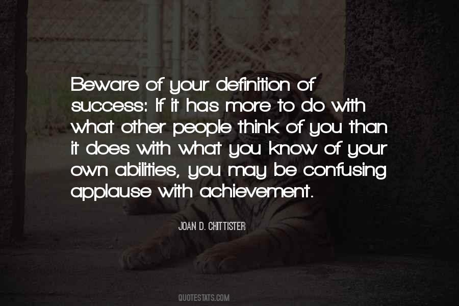 Quotes About Success Definition #1160517