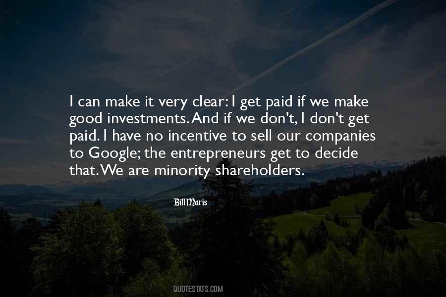 Quotes About Shareholders #1316890