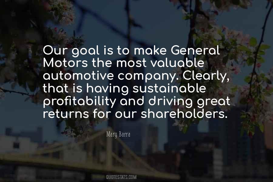 Quotes About Shareholders #796778