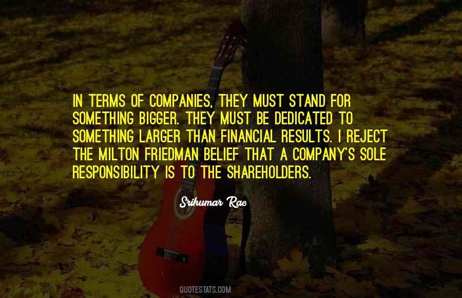 Quotes About Shareholders #876327