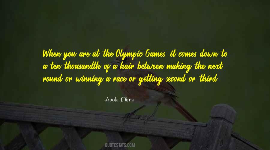 Quotes About Olympic Games #581069