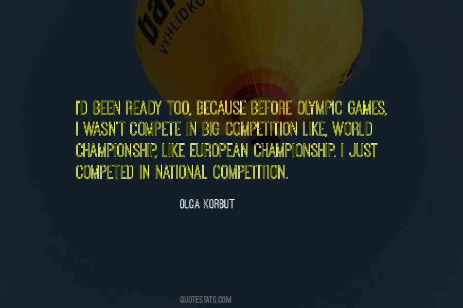 Quotes About Olympic Games #647593