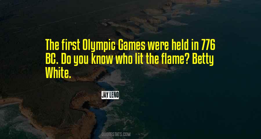 Quotes About Olympic Games #687365