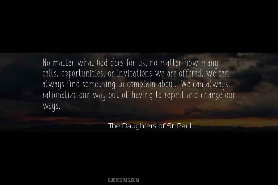 Quotes About St Paul #1774196