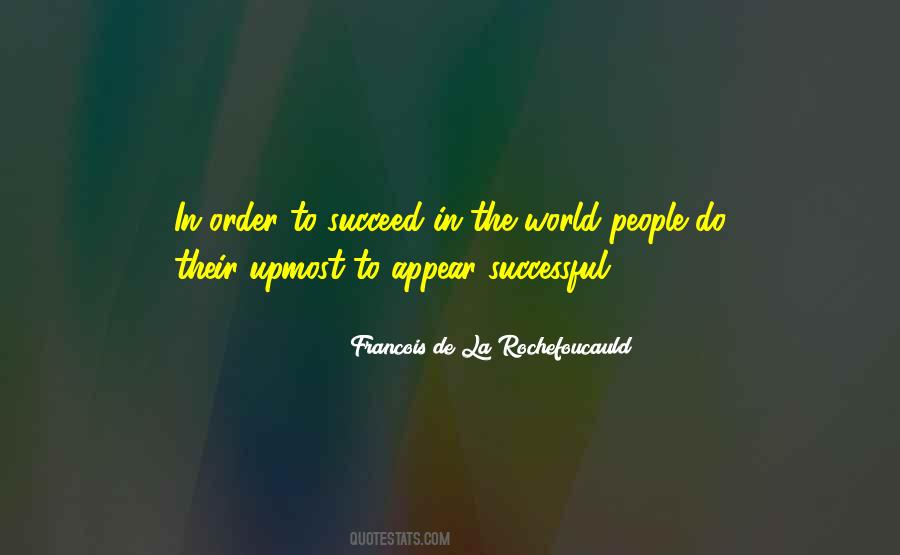 Order To Succeed Quotes #1120775