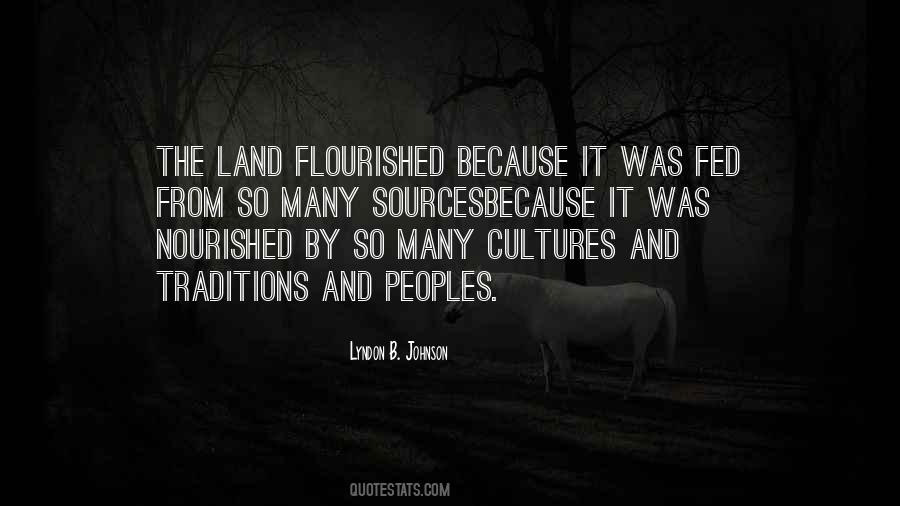 Quotes About Cultures And Traditions #1407486